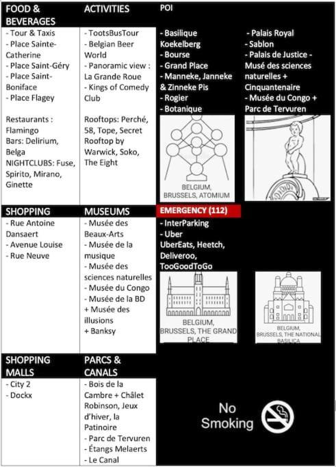 Penthouse Confortable 2 Chambres Au Coeur De Bruxelles Εξωτερικό φωτογραφία